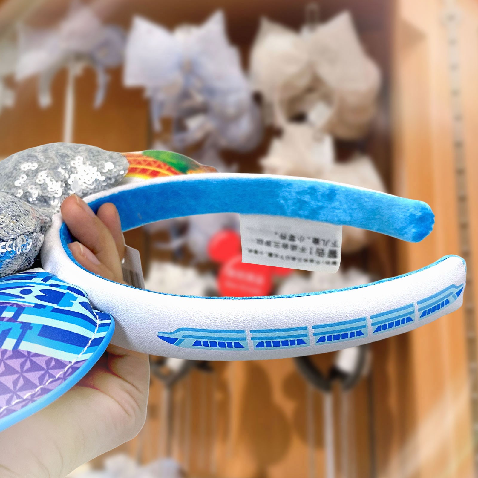 Disney.Parks Four Parks Icon Minnie Mouse Ears Headband 2025 US POST