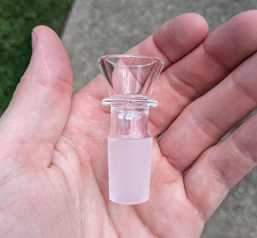 14" inch Glass Water Pipe Bong 4 Percolators - 2 Honeycomb Percs + 2 Matrix Perc