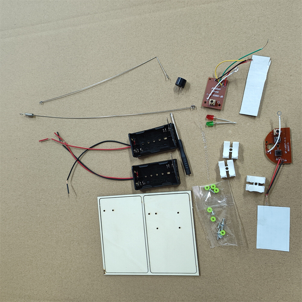 Kits-Learn Morse Code,a Telegraph MachineElectric Circuit Experiment(No Battery)