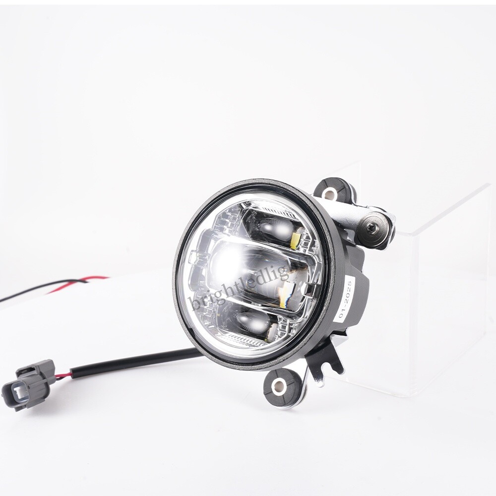 2x Chrome LED Driving Fog Lights lamps For Honda Goldwing GL 1800 2002-2010