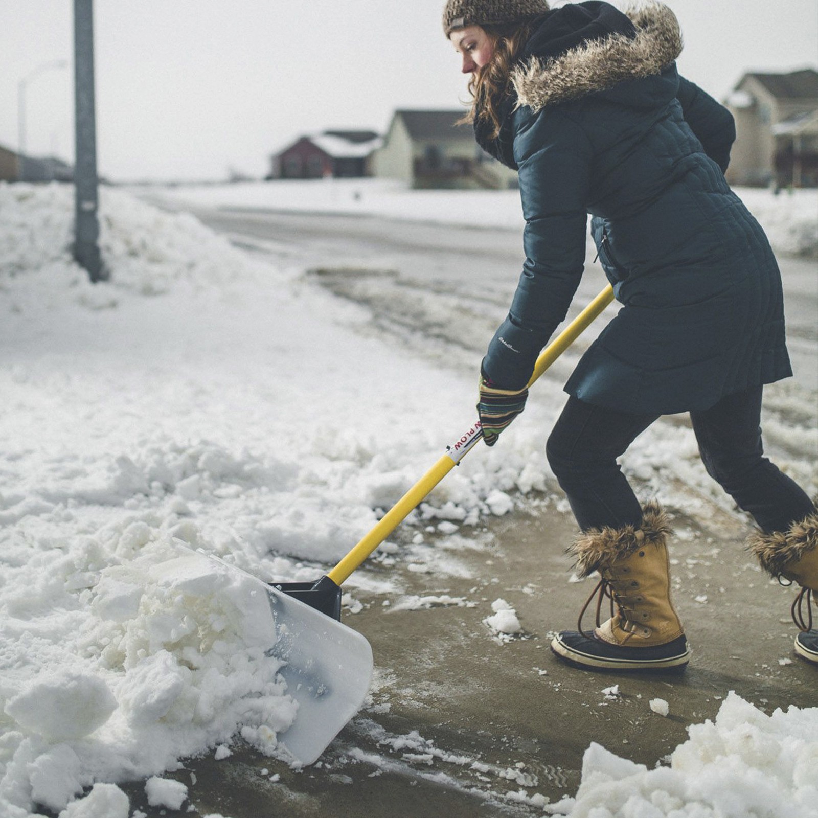 The SnowPlow Original Snow Pusher, 36in.W, Model# 50536