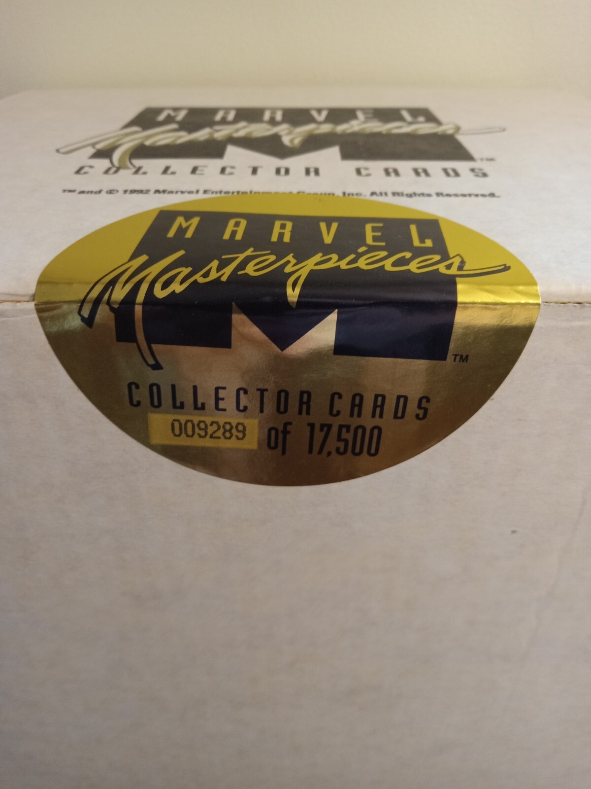 1992 SkyBox Marvel Masterpieces, Unopened Pack