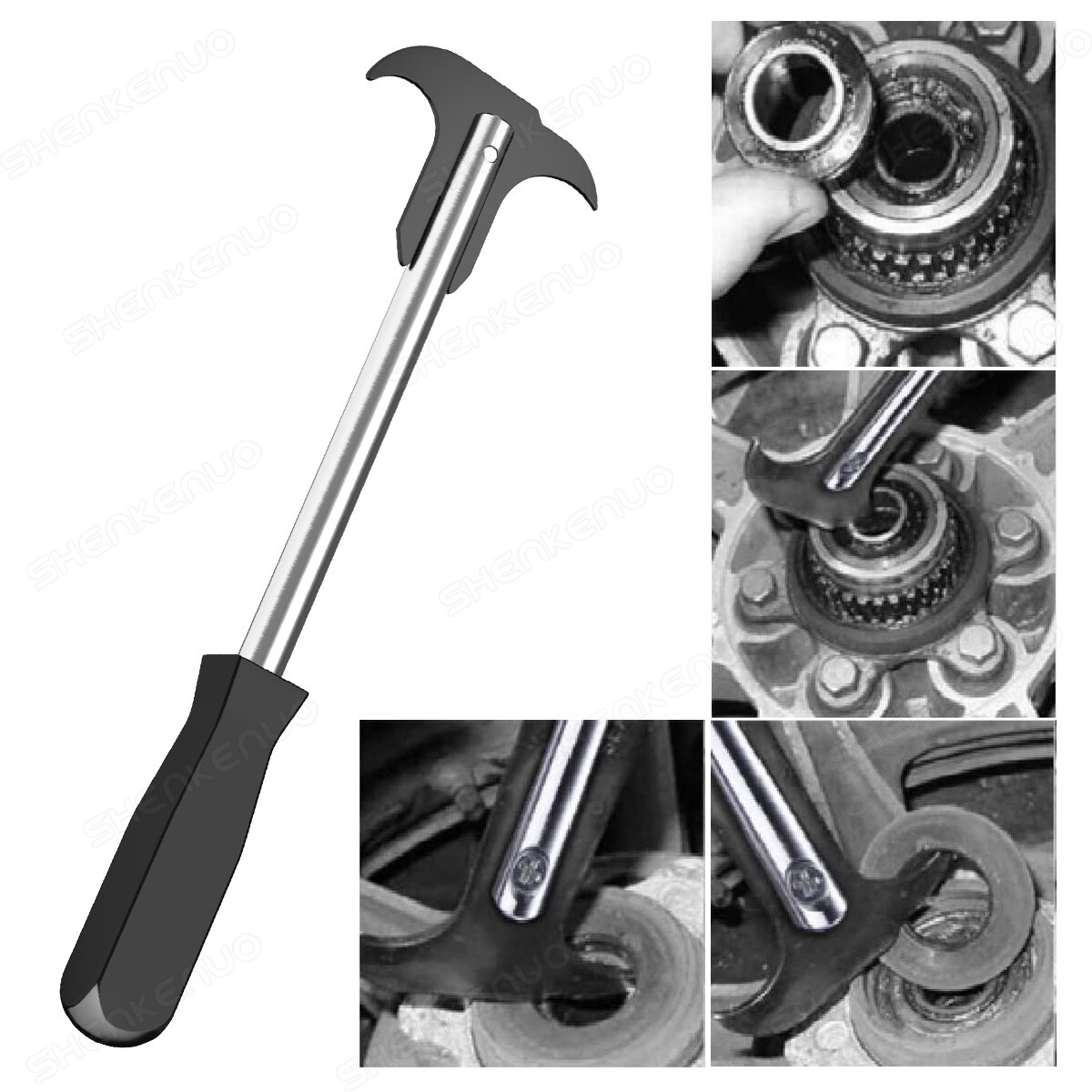 Professional Seal Puller Tool with Dual Hook Tips Remove Oil and Grease Seals US