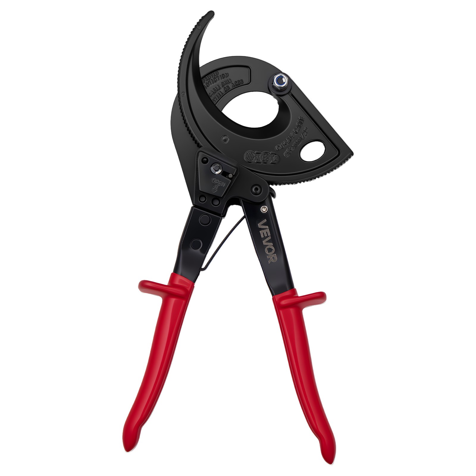 VEVOR Ratcheting Cable Cutter Cutting Copper Aluminum up to 800 MCM / 400 mm²