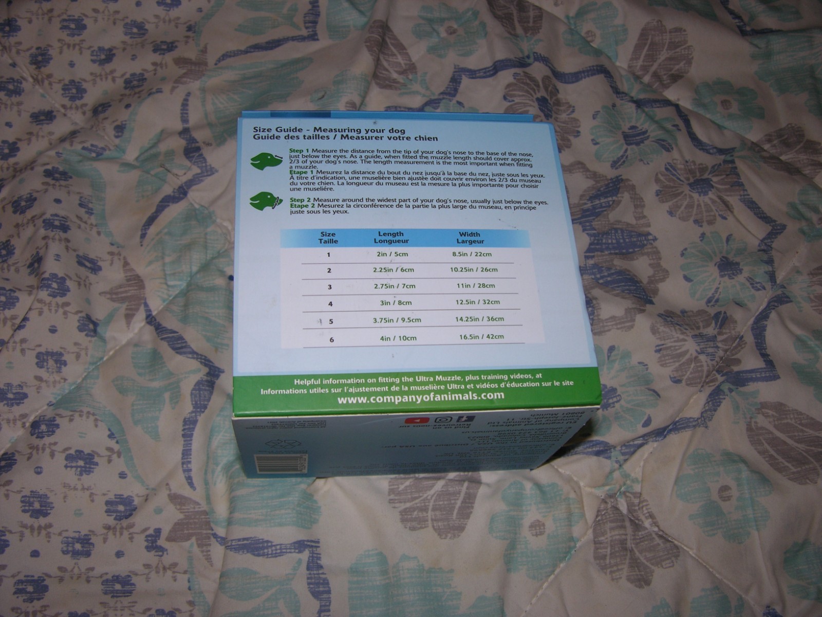 Lot of 4 Dog Muzzles -- 2x Baskerville sizes 4 & 3 -- 2x smaller size