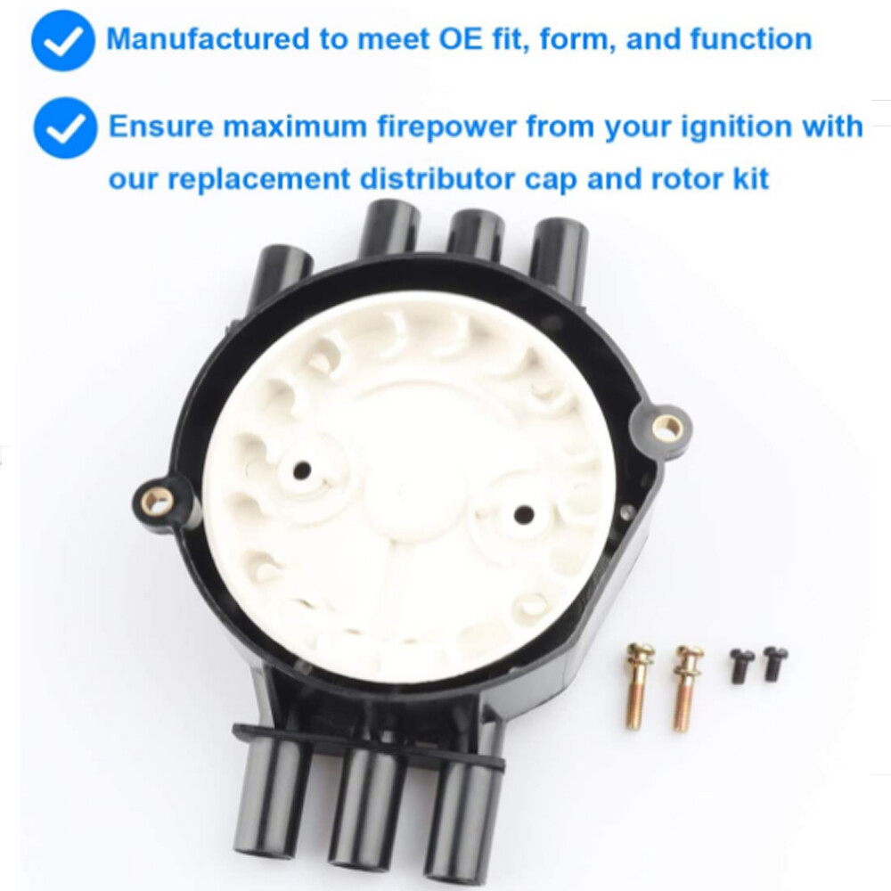 Ignition Distributor Cap & Rotor Kits For Chevy Cadillac GMC 4.3L V6 DR475 D328A