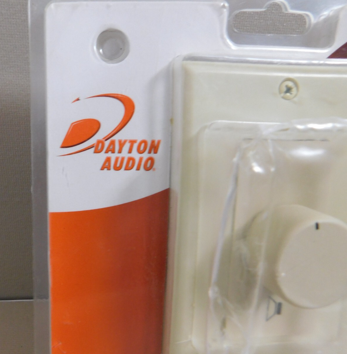 Dayton Audio 100 Watt Stereo Volume Control Ivory Wall Mount RVC-I New NIP