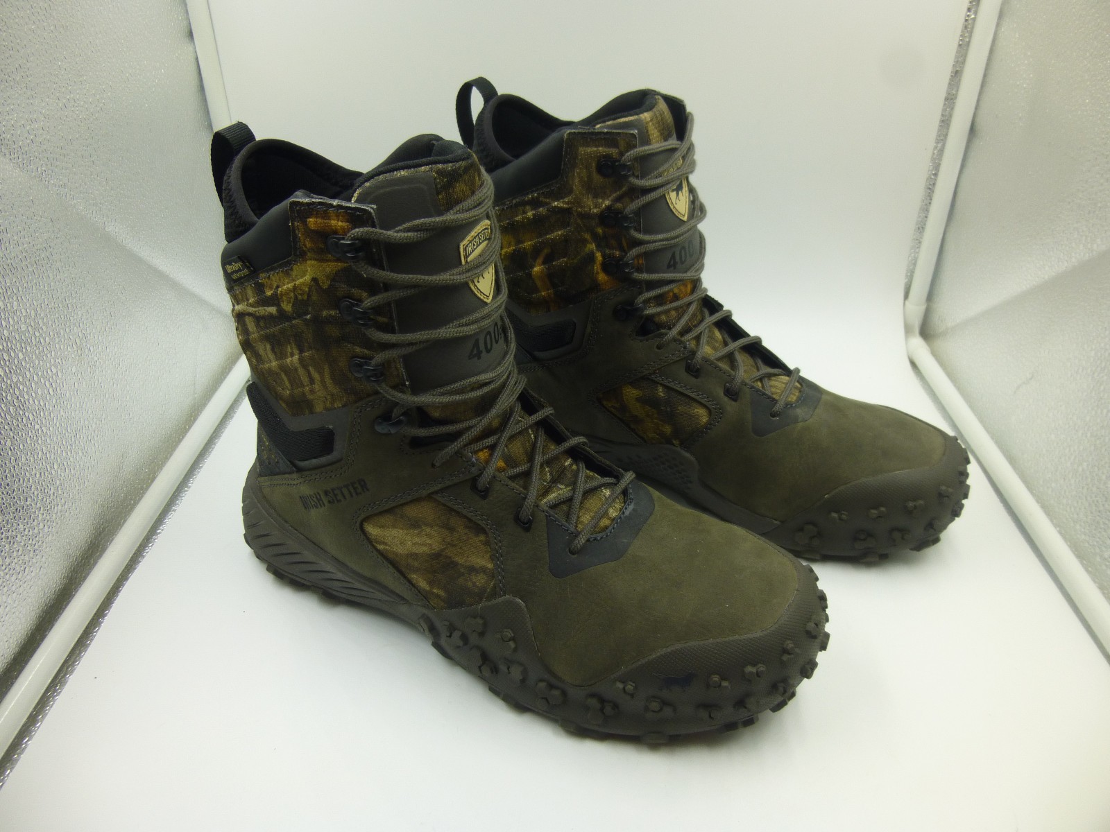 Irish Setter 3943 VaprTrek Insulated Waterproof Hunting Boots for Men Sz 10.5 D