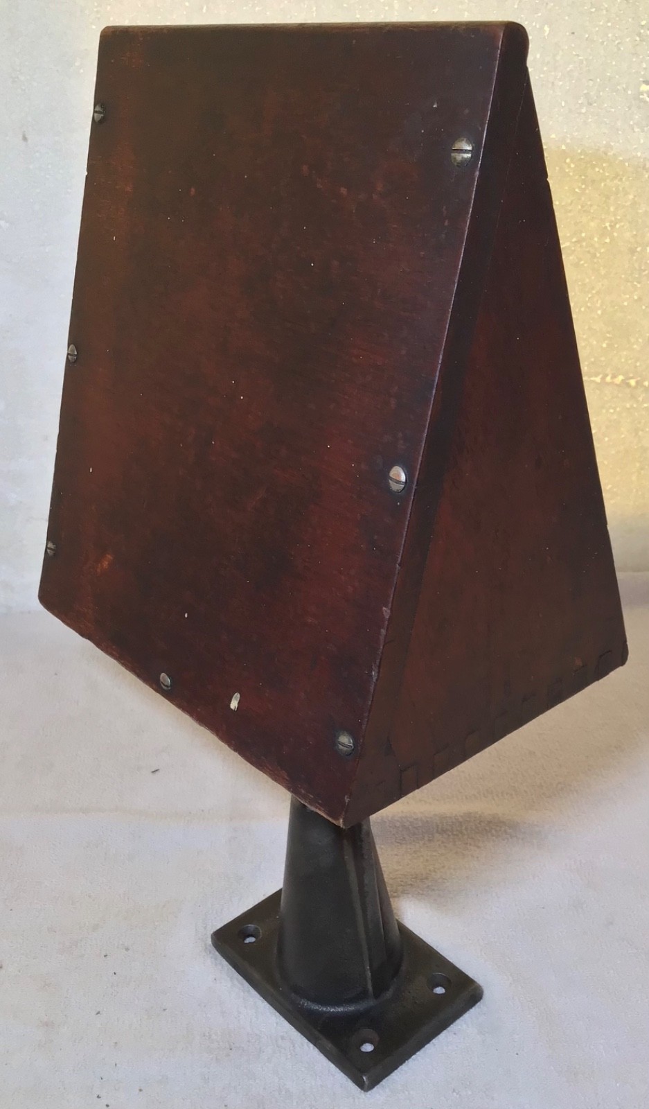 vintage ~BUNNELL old railroad TELEGRAPH RESONATOR hood BOX + SOUNDER~ morse code