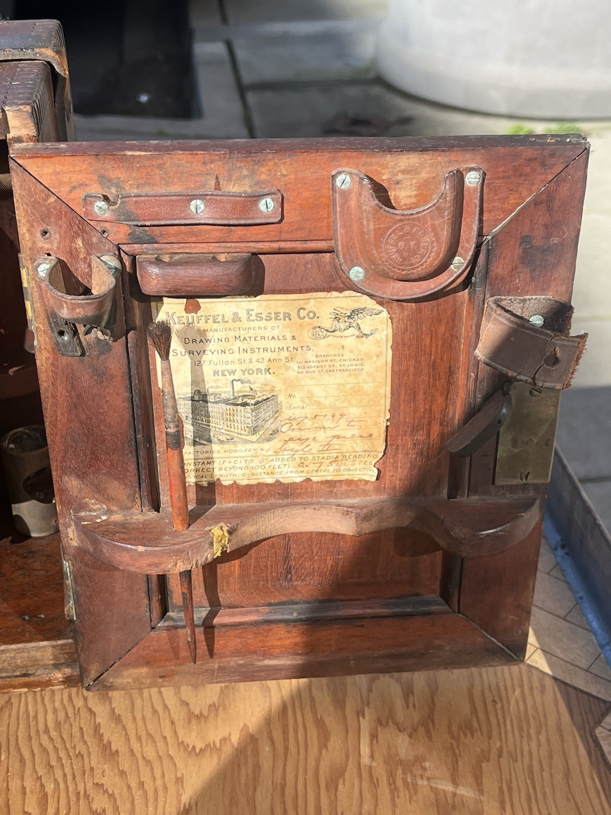 RARE Keuffel & Esser Co. EARLY 1900s Twisted-Frame Surveying Transit Antique