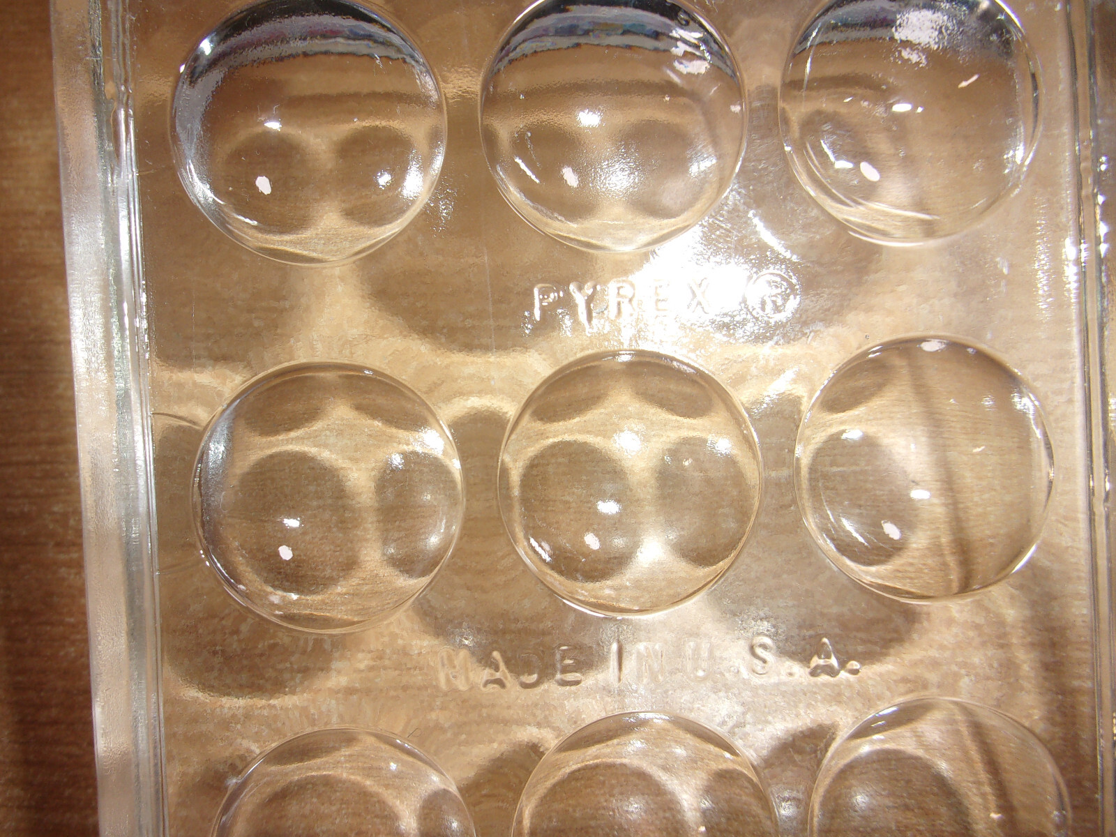 Corning Pyrex 9-Well Glass Spot Plates Lab Ware #722085