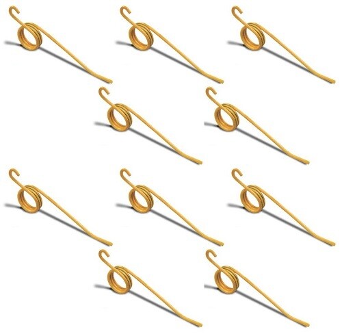 10 Pack Heavy Duty Hay Rake Teeth 400033 Fits New Idea 400 402 49 403 Fits NH