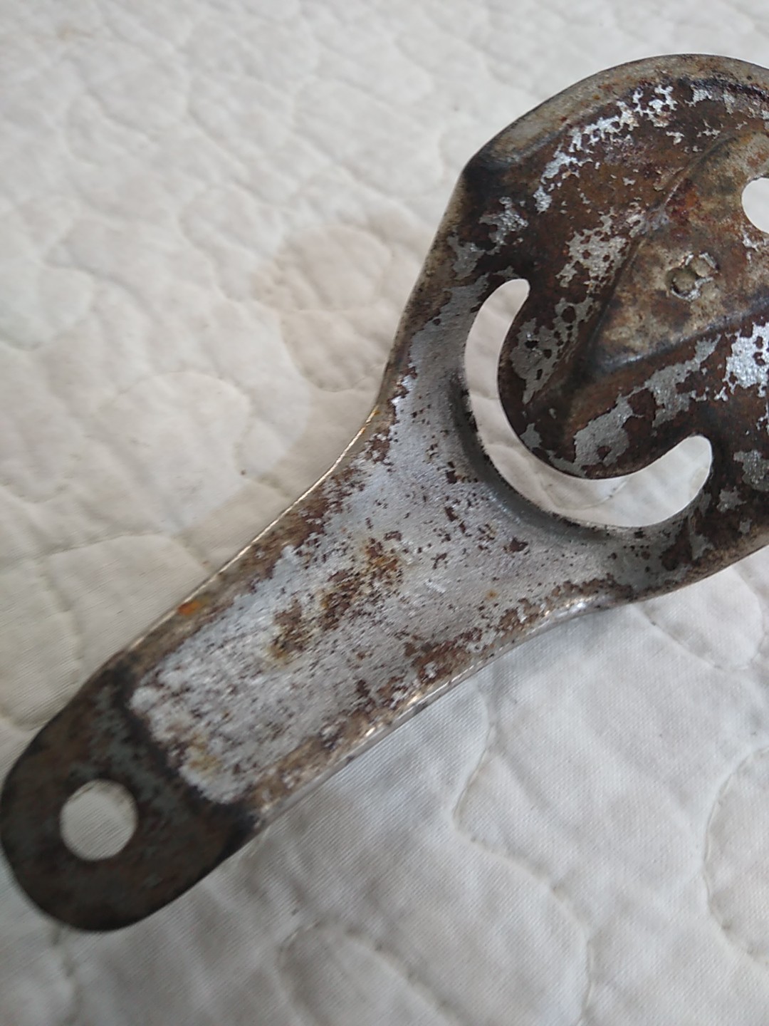 Vintage 1925 Orange Crush Wall Mount Bottle Opener - Starr - Brown Mfg. Co. 