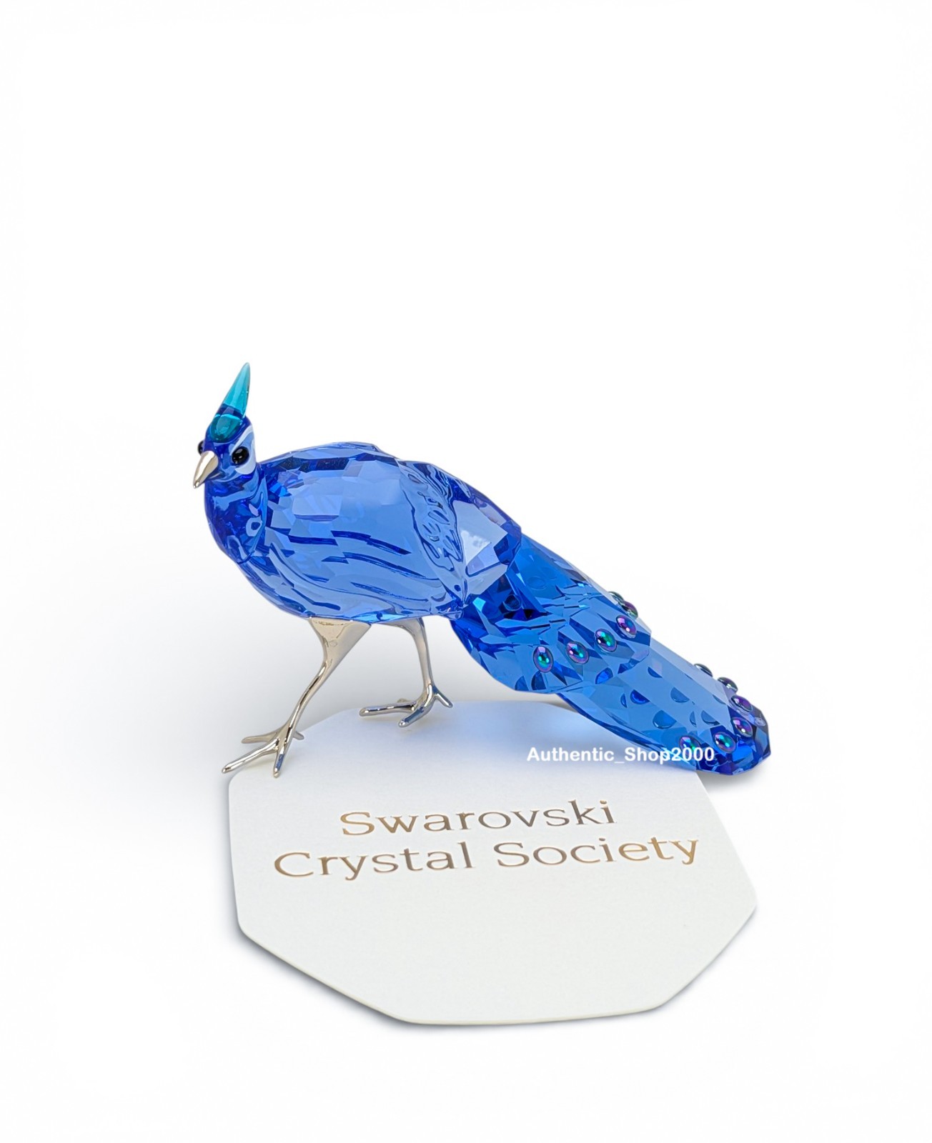 NIB 100% SWAROVSKI Idyllia SCS Palawan Peacock Pheasant Deco Figurine 5717851
