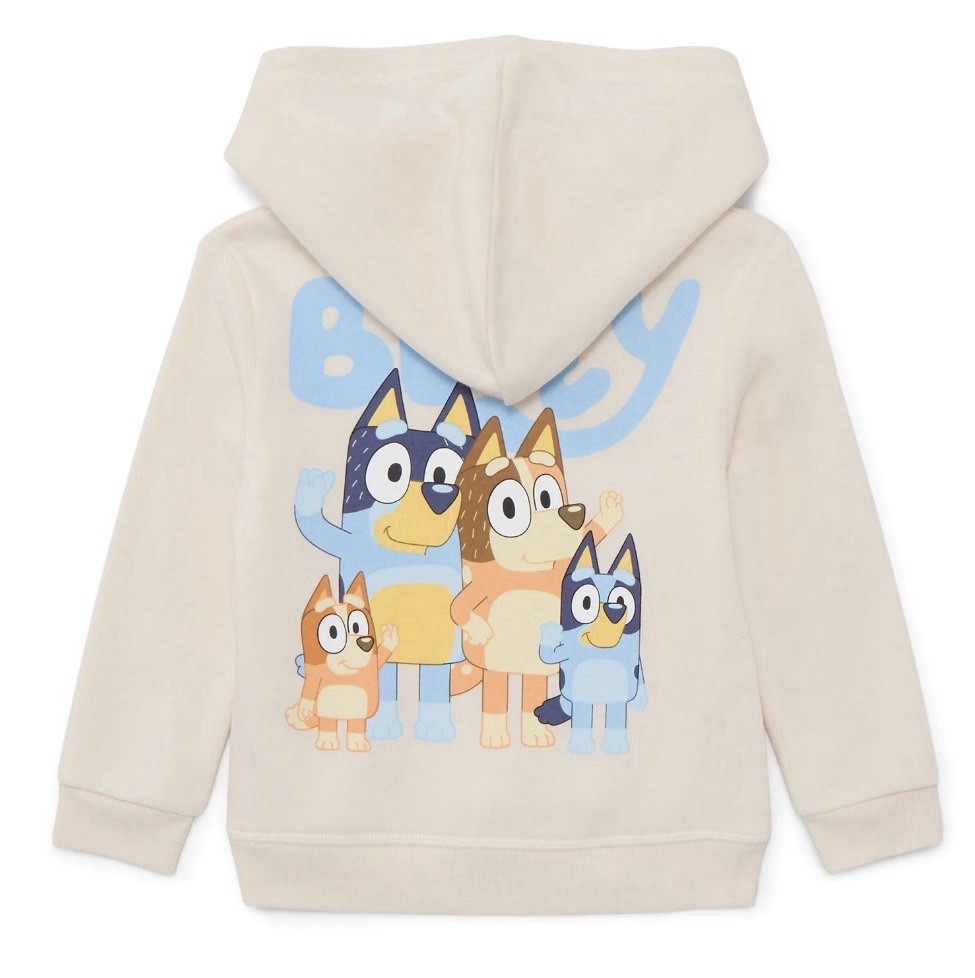 Bluey 4T Unisex Toddler Outfit Graphic Hoodie And Jogger Pant Set 2-piece