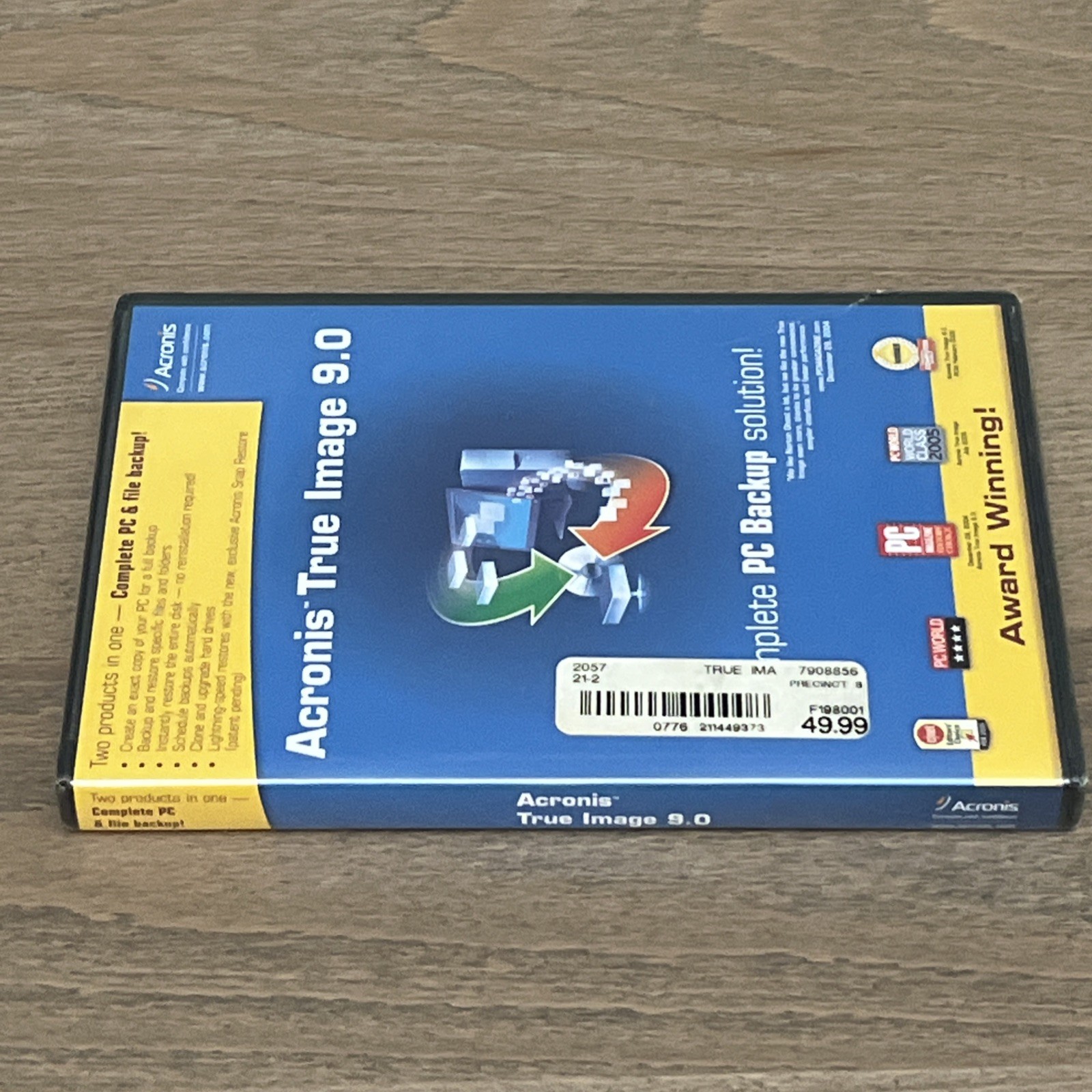 Acronis True Image 9.0 Complete PC Backup Solution Award-Winning 2005 Software