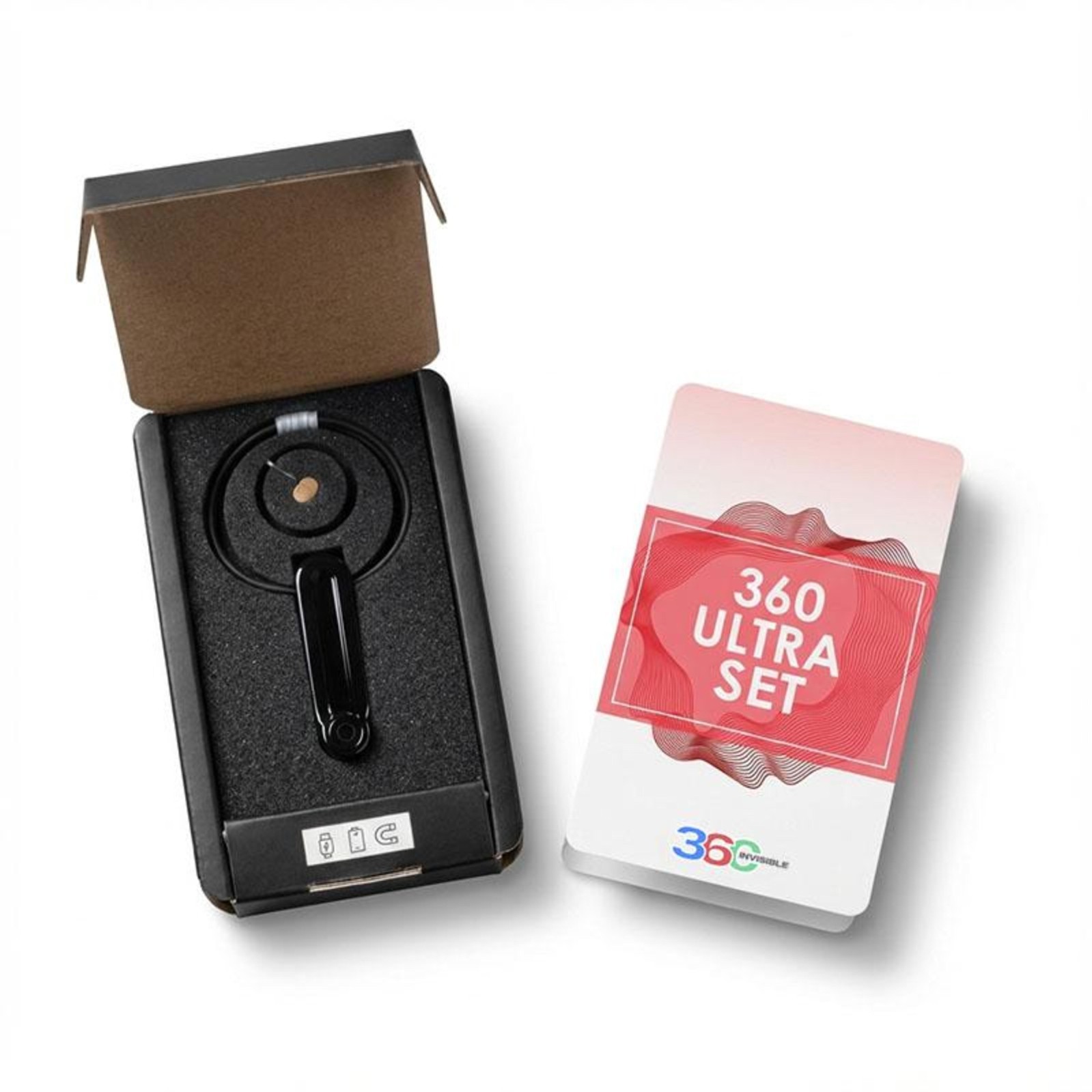 NEW 360invisible ULTRA Spy Earpiece Set 2026 Bluetooth invisible