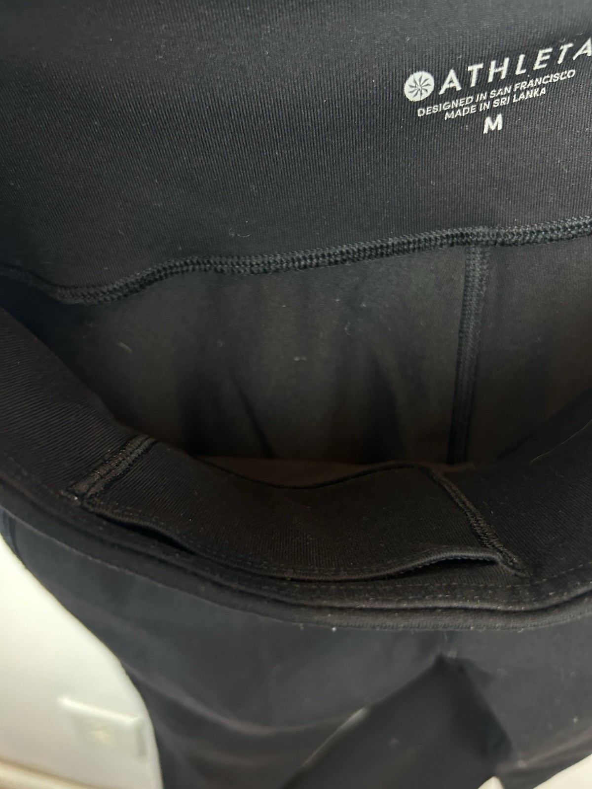 Athleta High Rise Chaturanga Tight Womens Medium Black Athleisure