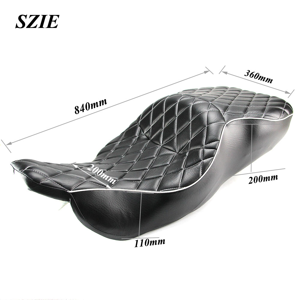 For Harley Electra Glide Ultra Classic FLHT 1997-2007 Low-Profile Passenger Seat