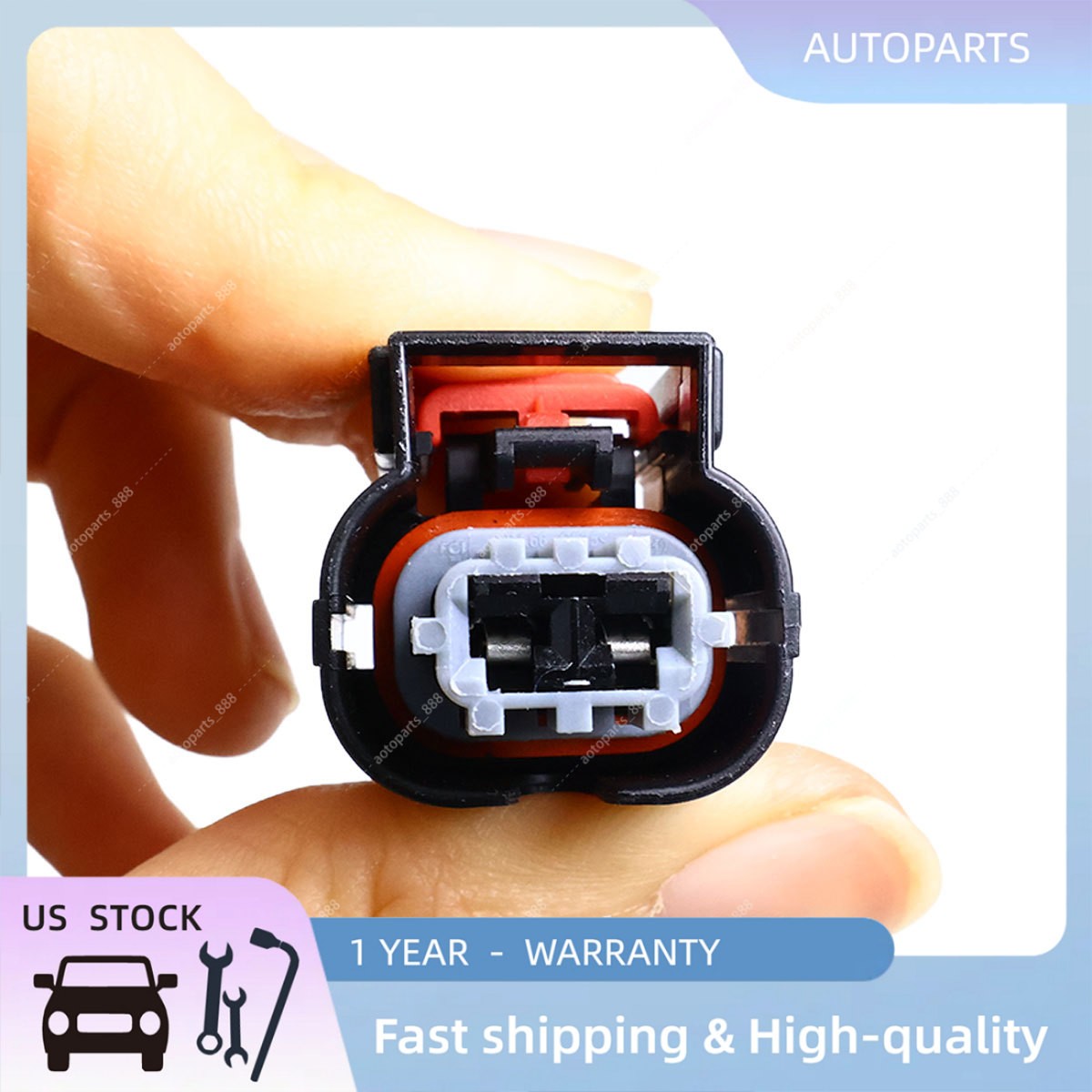 Fit 15-24 Ford Edge LEFT Rear Parking Brake Jumper Wiring Harness