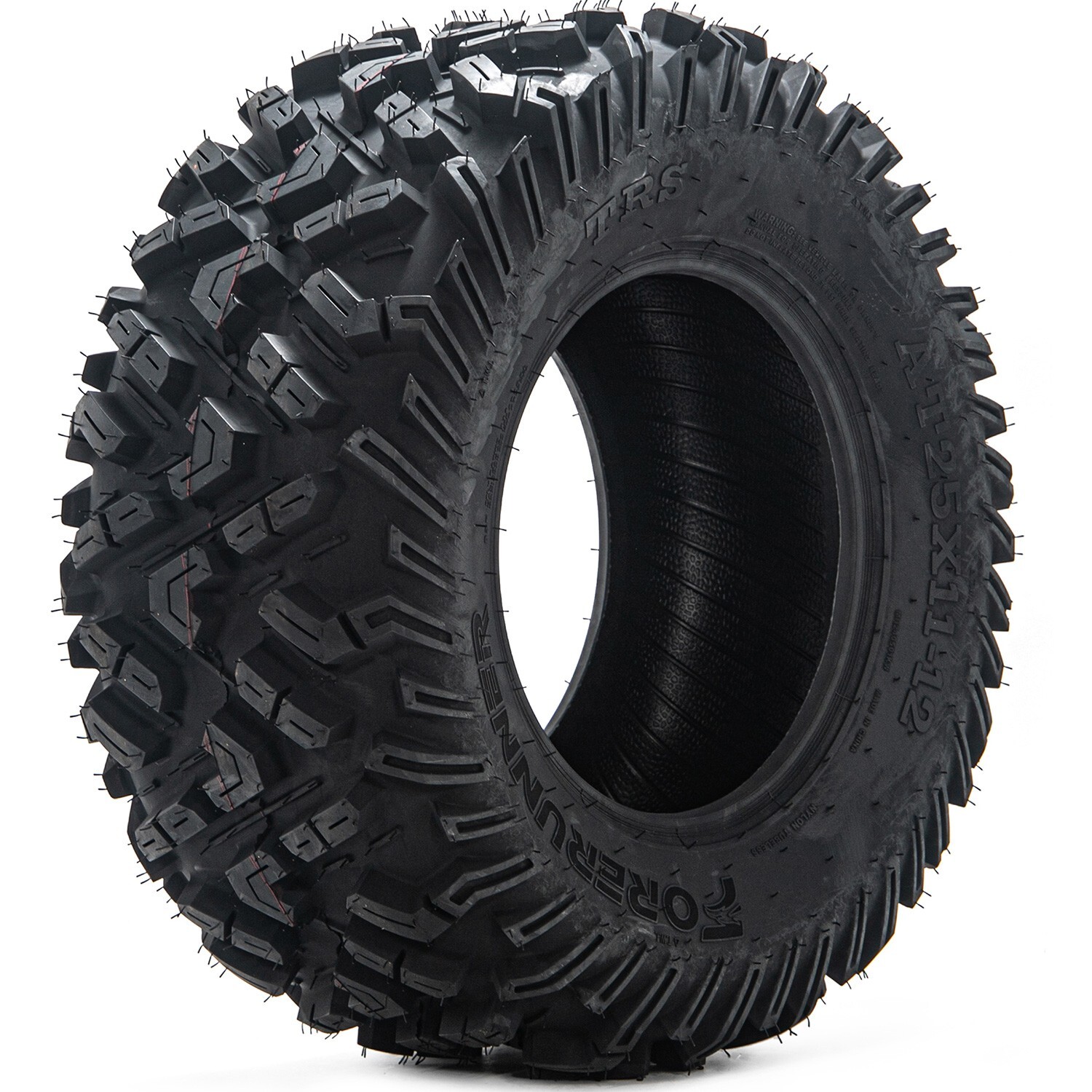 25x11-12 Set 2 ATV Tires 6Ply 25x11x12 UTV Tires 25 11 12 All Terrain Heavy Duty