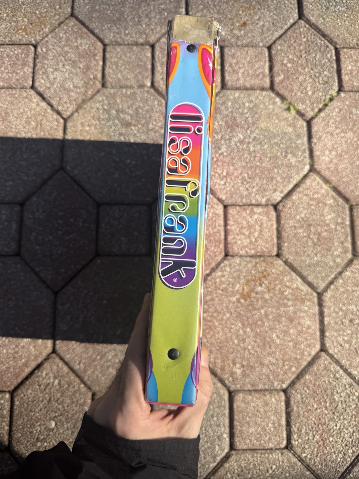 Vintage Lisa Frank Trapper Binder Cats Rare