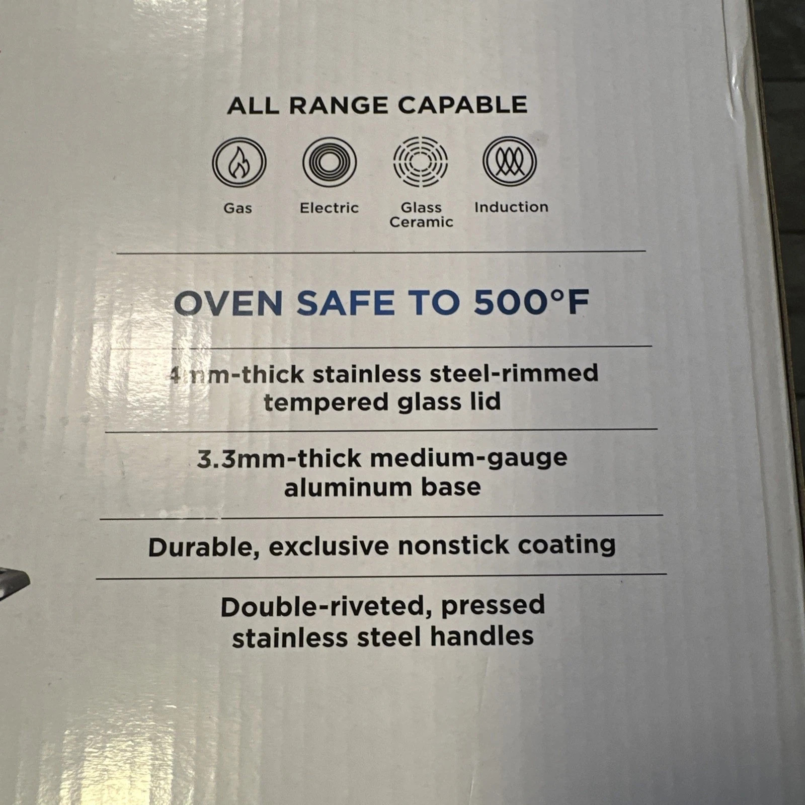 NEW Ninja C10355 Foodi NeverStick 5.5 Quart Stock Pot With Glass Lid, MINT