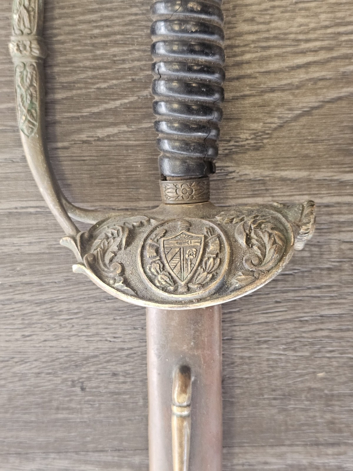 RAREST 1890s NAVY MARINES SABER SPANISH AMERICAN WAR SWORD