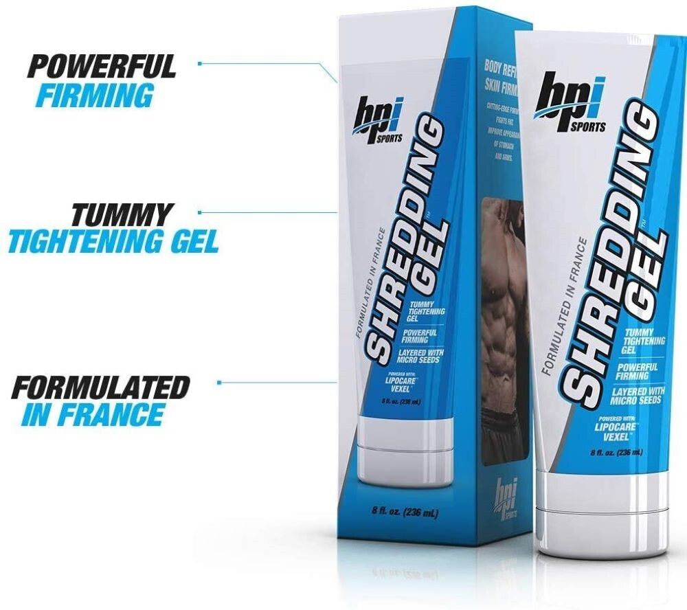 BPI Sports Shredding Gel, Skin Firming, Toning, Muscle Definition, 8 fl. oz