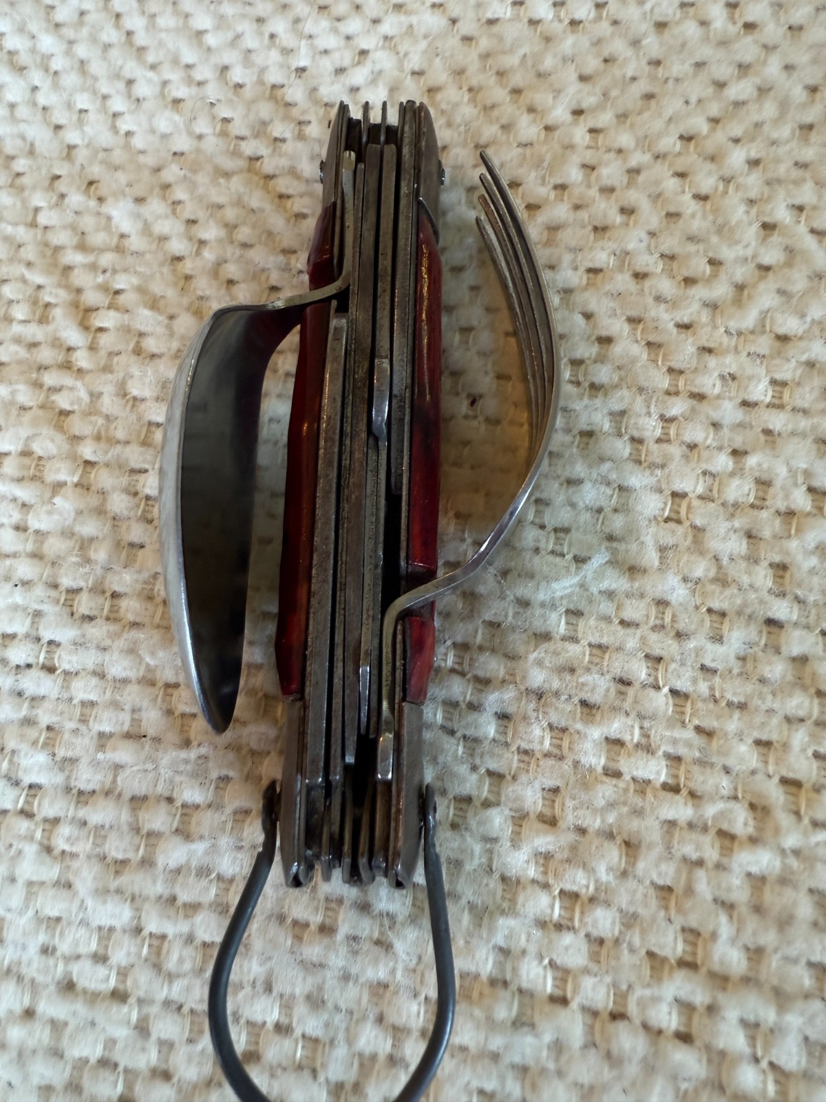 Vintage Japan Camp Knife, Fork, Spoon, etc