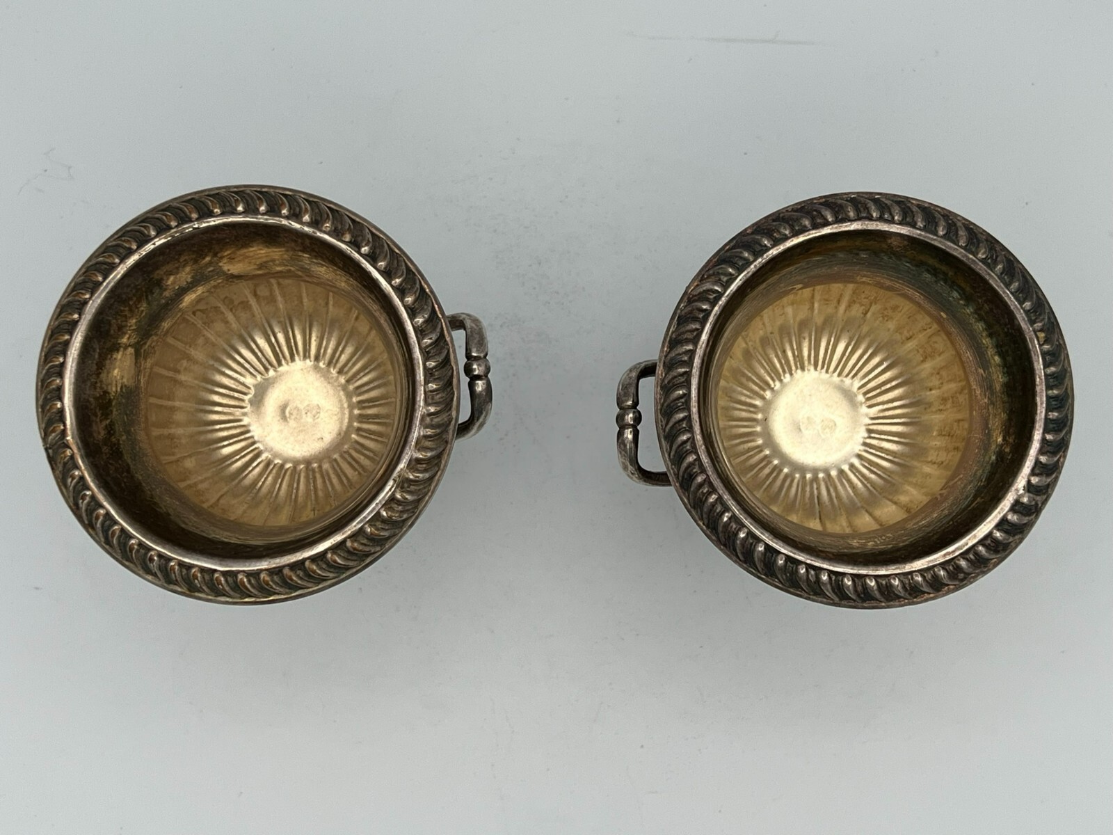 Pair of Antique Maritime Related Loving Cups