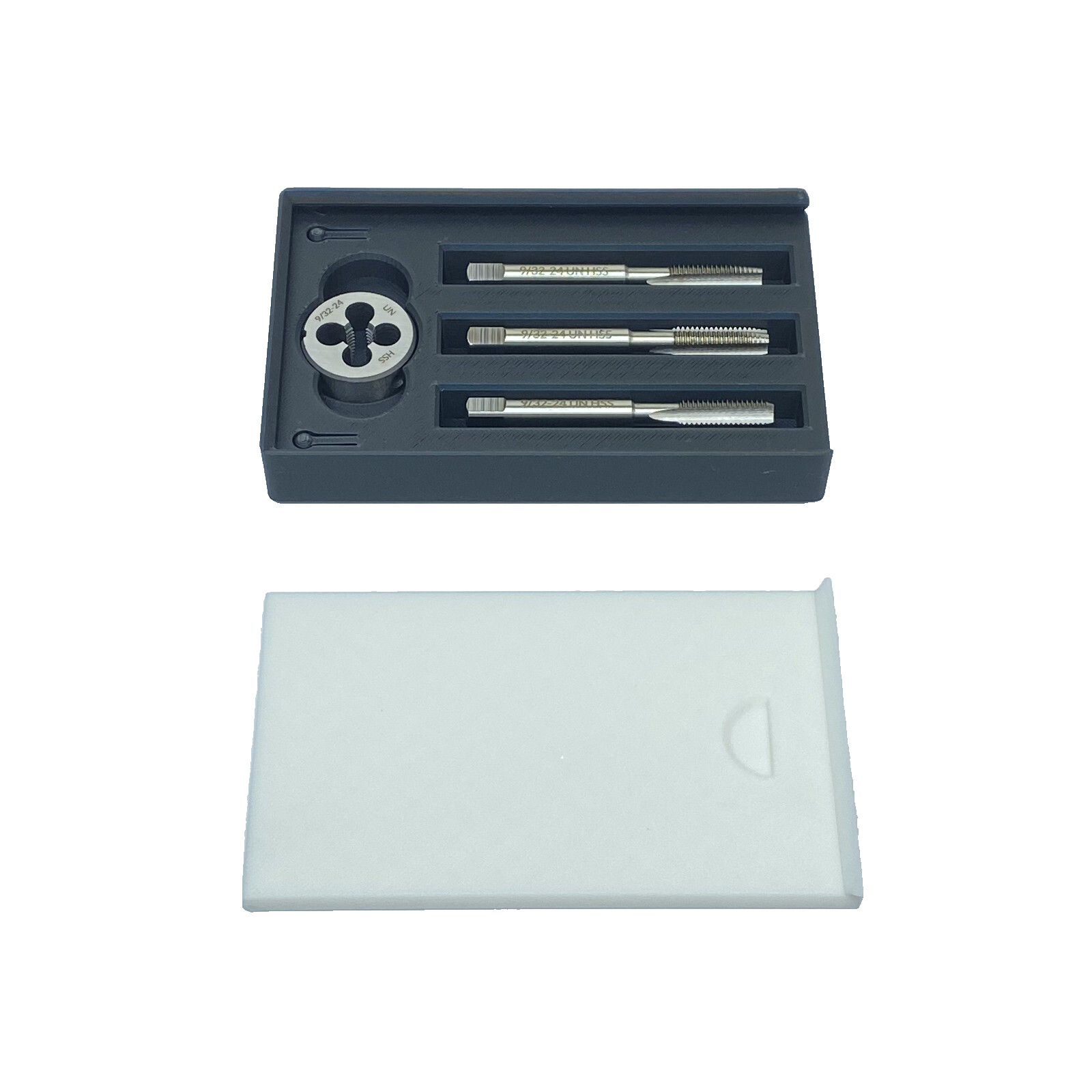 9/32-24 UN M2 HSS 5 Piece Tap & Die Set, Stanley Plane Restoration Tools