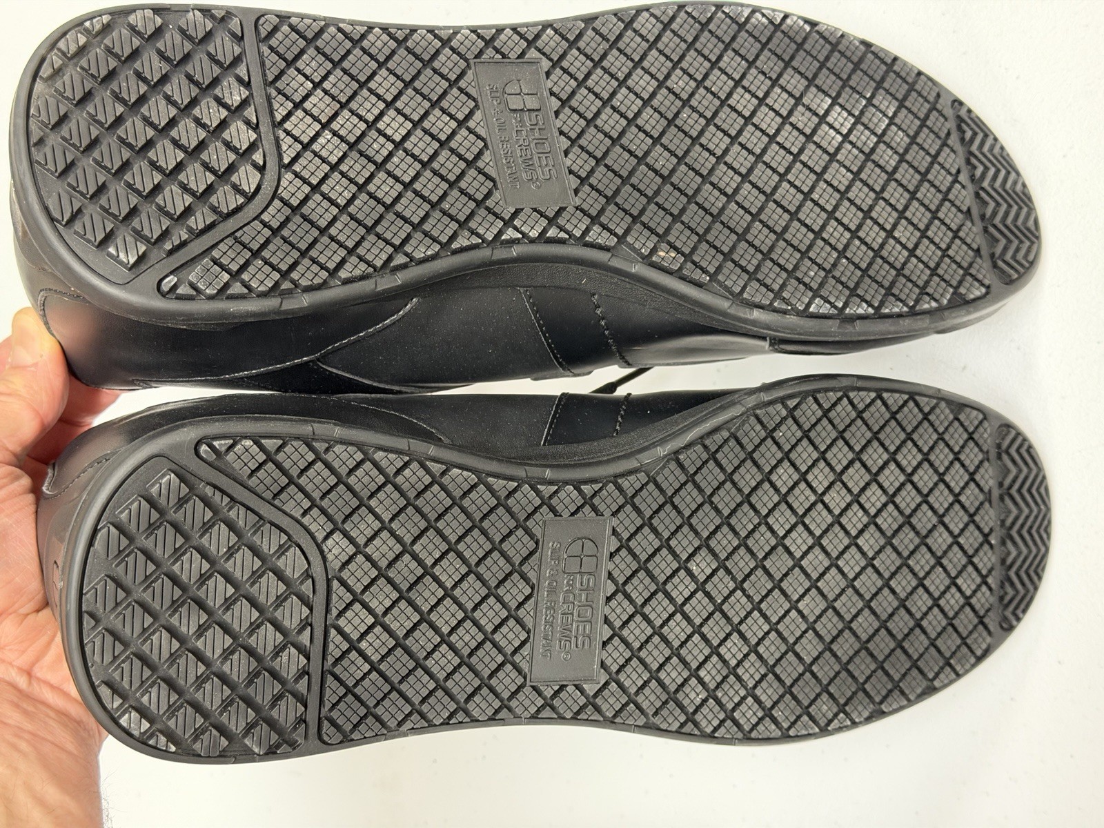 Shoes For Crews Men’s Slip Resistant Sneaker Size 13 Black 38140W442