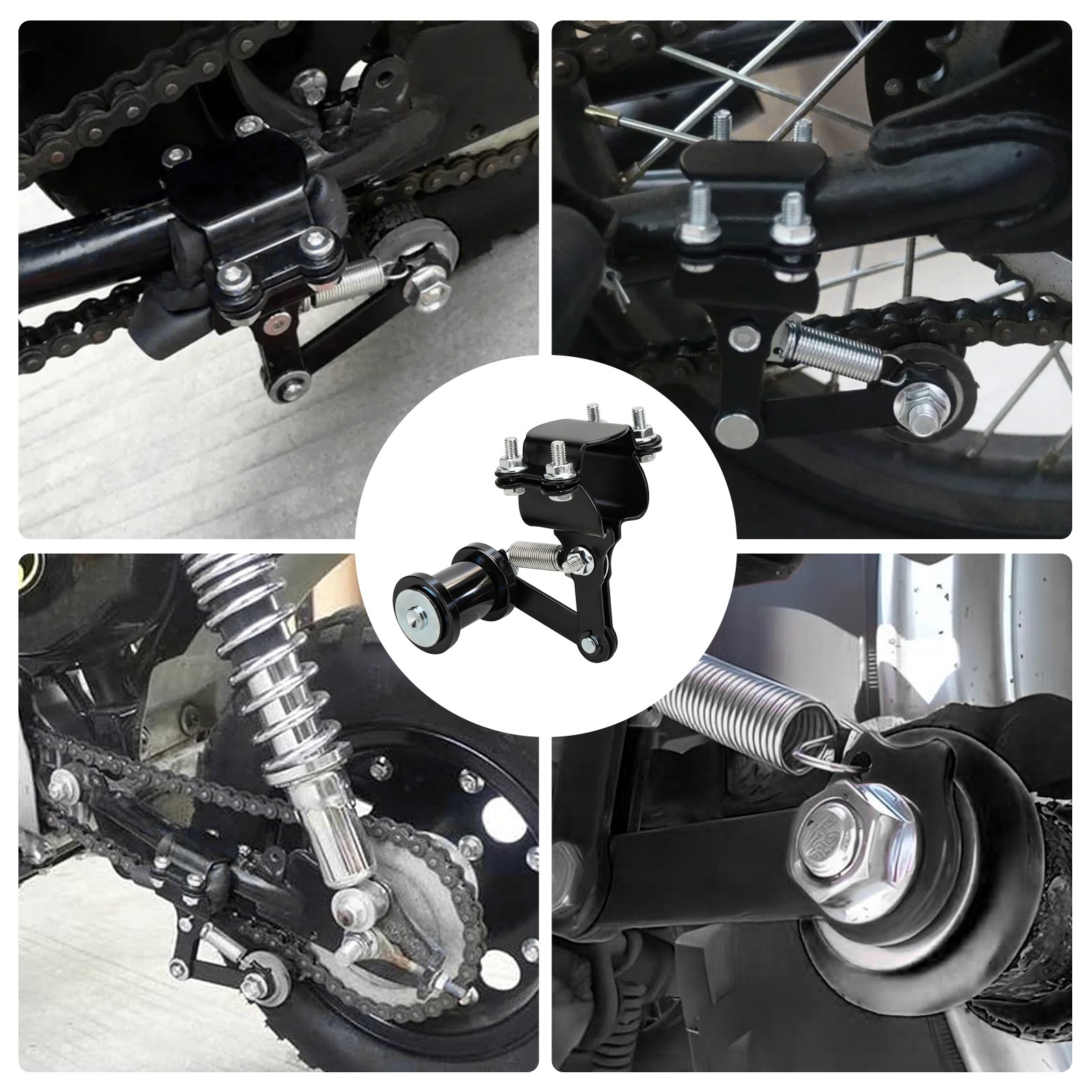 Chain Adjuster Tensioner Guide Roller for Dirt Pit Bike ATV Go Kart Motorcycle