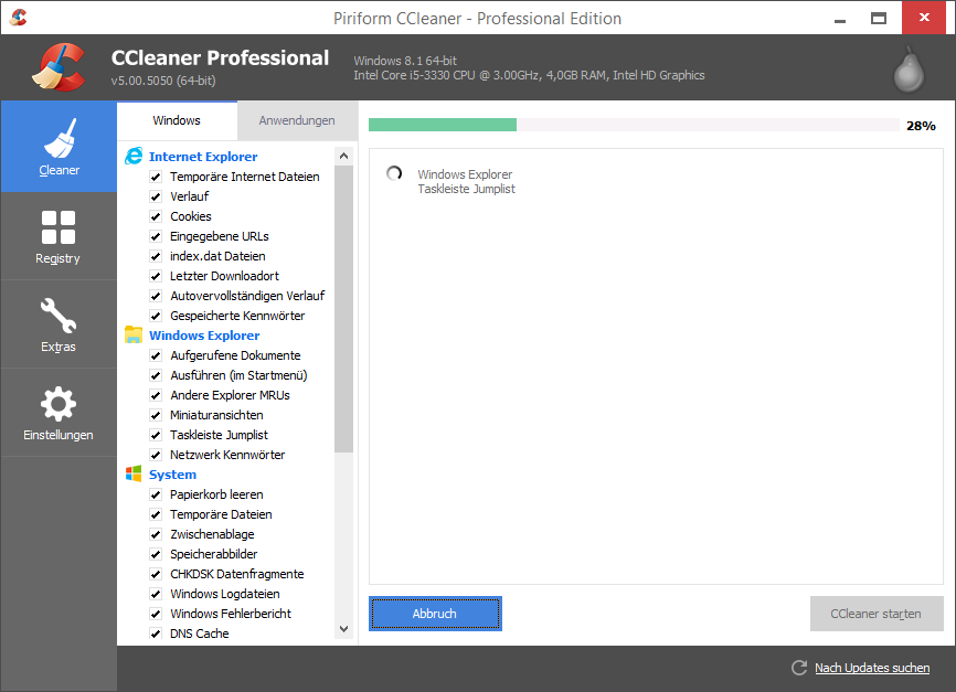 CCleaner Professional 1 PC 1 Jahr