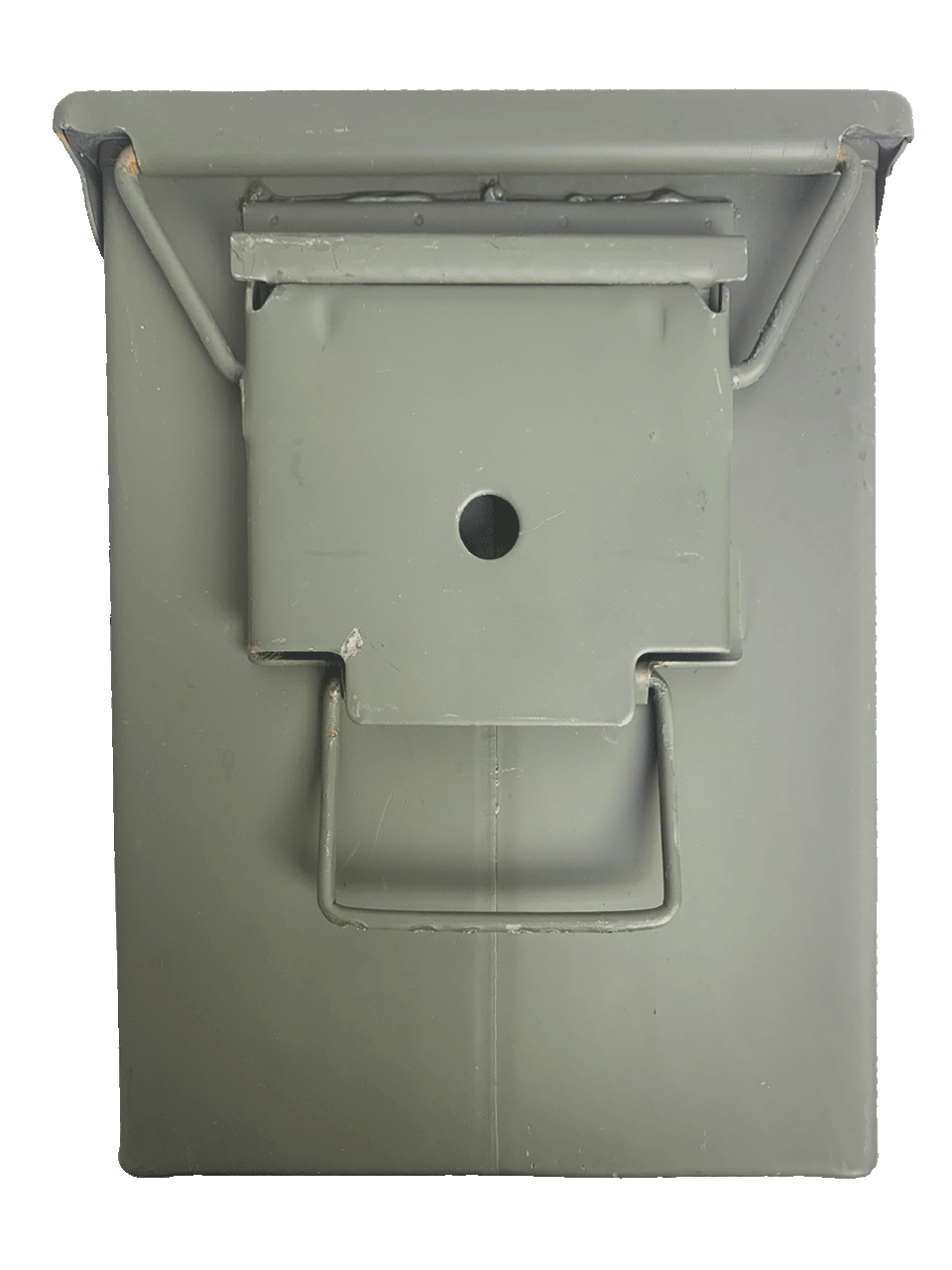 GRADE 1 FAT 50 CAL PA108 SAW BOX EMPTY AMMUNITION AMMO CAN. RARE