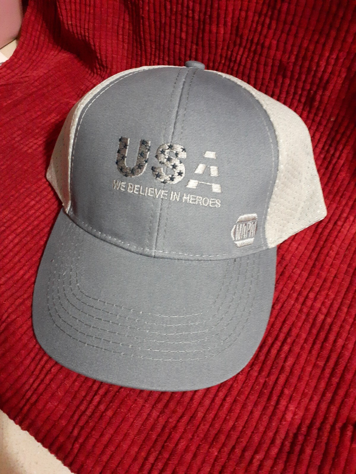 NAPA We Believe In Heroes USA Ball Cap Hat One Size