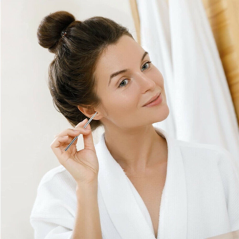 New 7PCS Innovative Spring Ear Wax Cleaner Tool Set Ear Pick Ear Wax Removal Kit