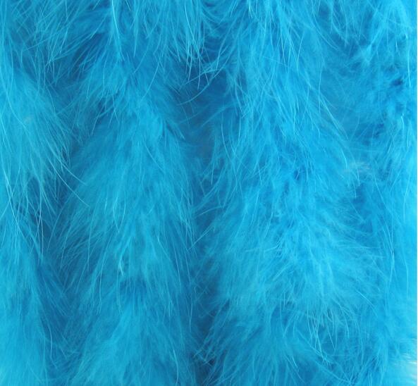 6 feet 2 Yards 25g Marabou Boa Turkey Feather Boa Wedding Party Scarf