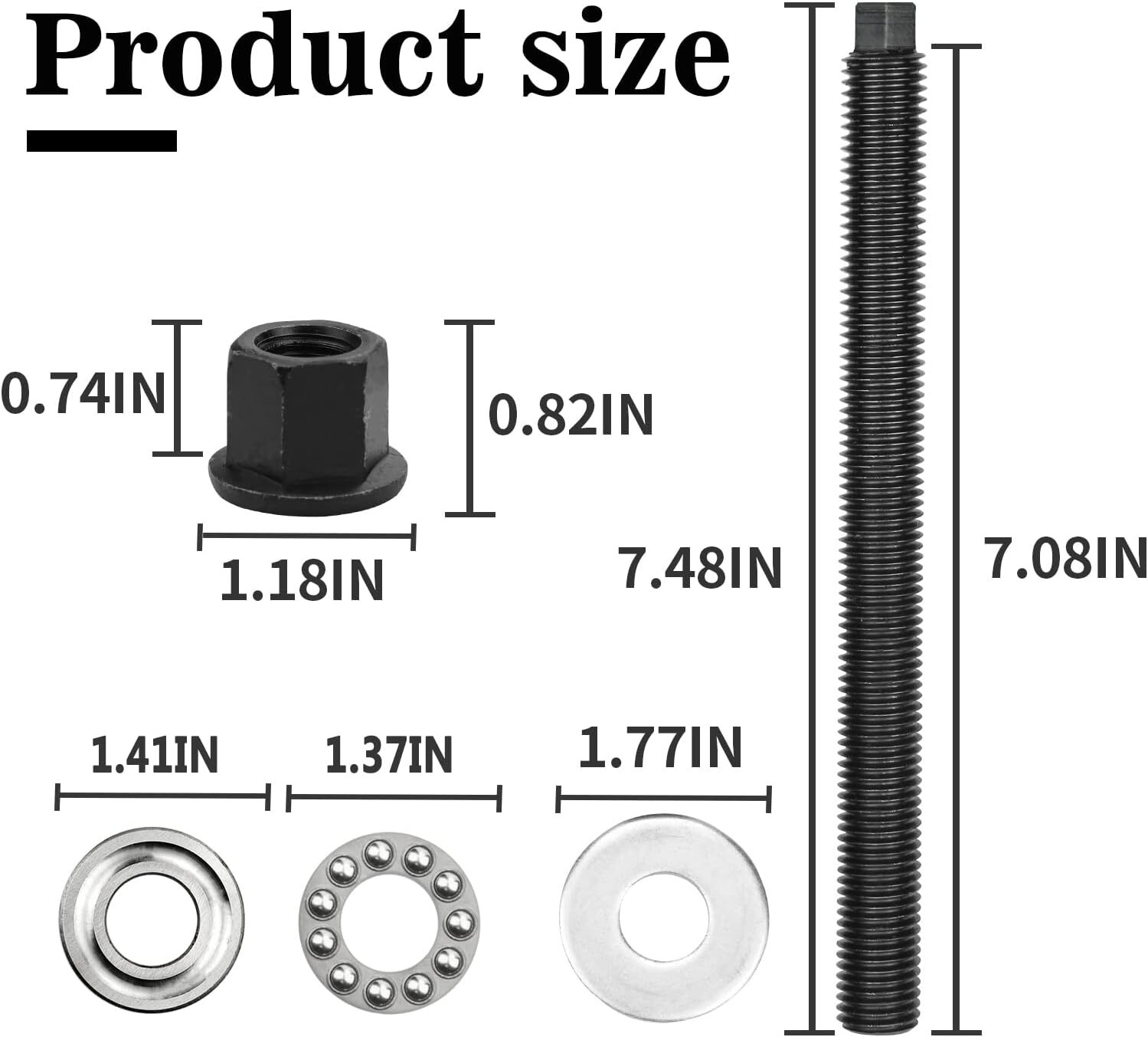 LS Harmonic Balancer Installation Puller Pulley Tool Kit For GM 5.3 5.7 6.0 6.2L