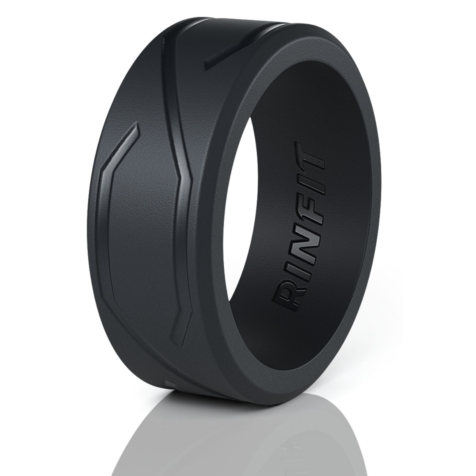 Silicone Rings for Men by RINFIT. 4Love Style. Soft & Comfortable Wedding Band