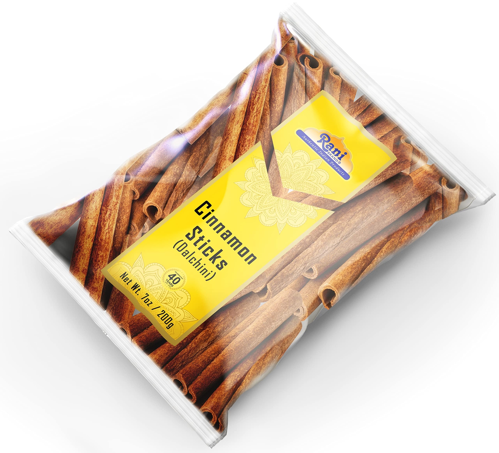 Rani Cinnamon Sticks 7oz (200g) ~ 22-26 Sticks 3 Inches in Length Cassia Round