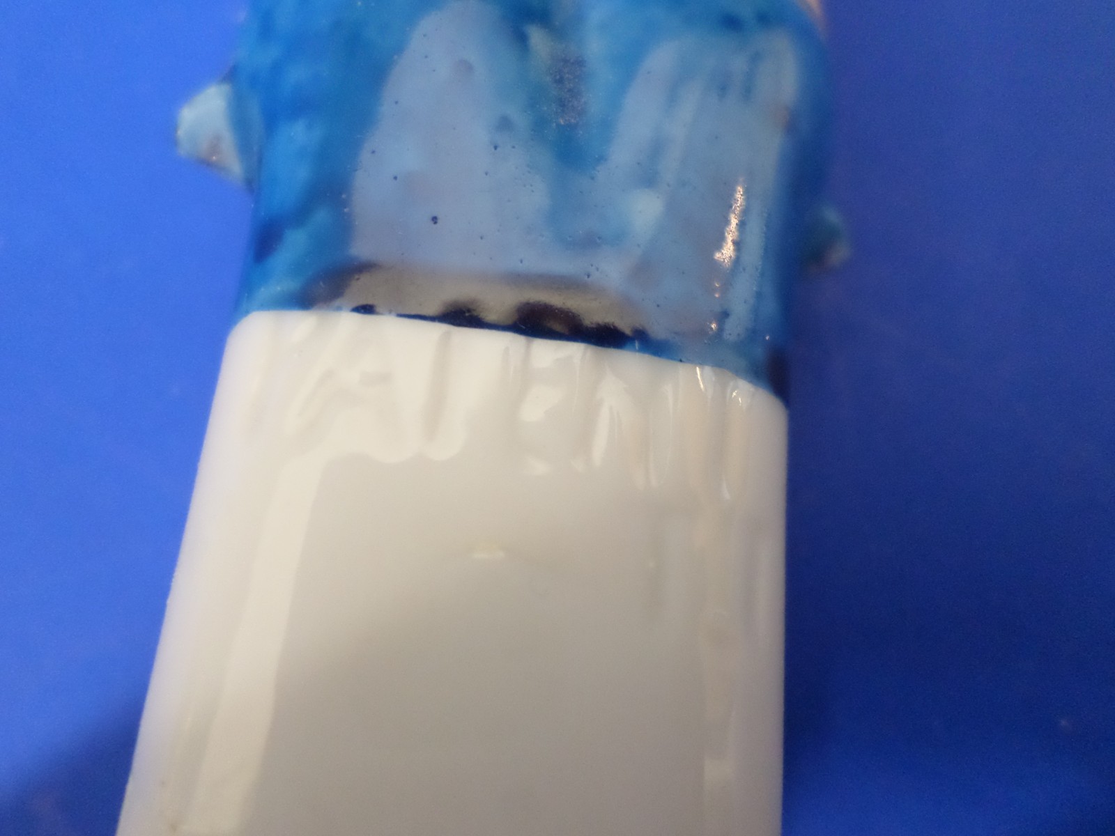 Vtg SEXY Risque Lady Legs Dancer Lifting Skirt NAUGHTY NODDER ASHTRAY Patent TT