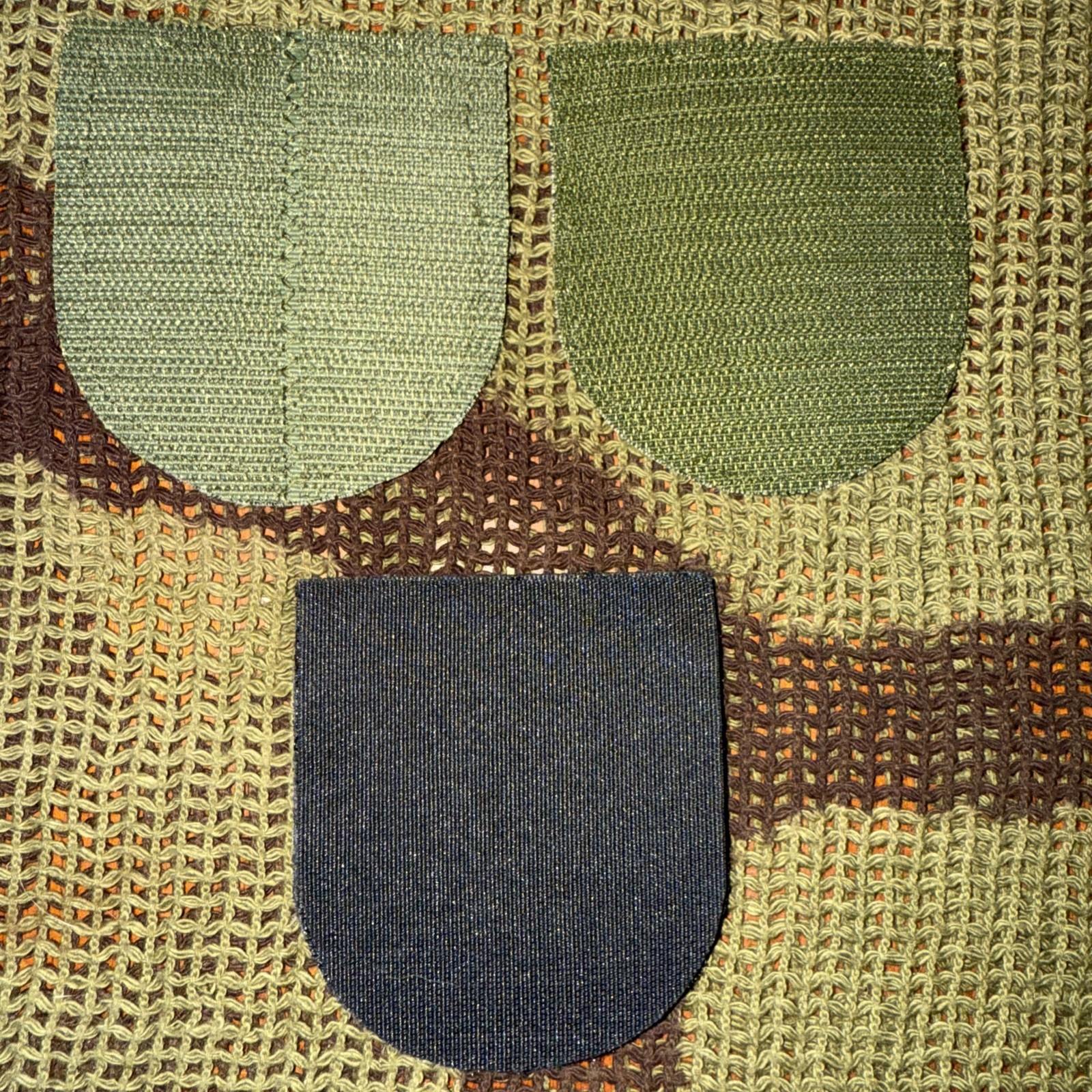 France French Military Pocket Sleeve Patch 3”, 3 Color Patches Including Subdued