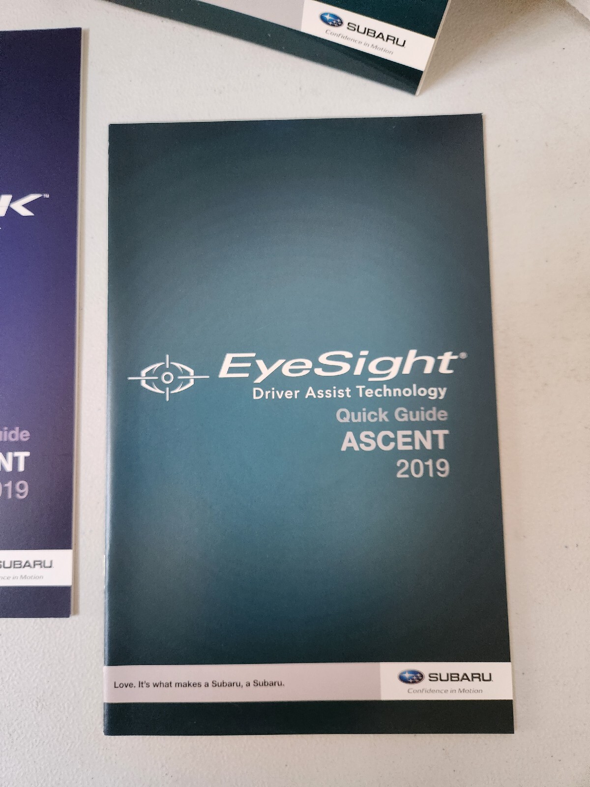 2019 Subaru ASCENT Factory Owners Manual Set With Navigation And Case OEM