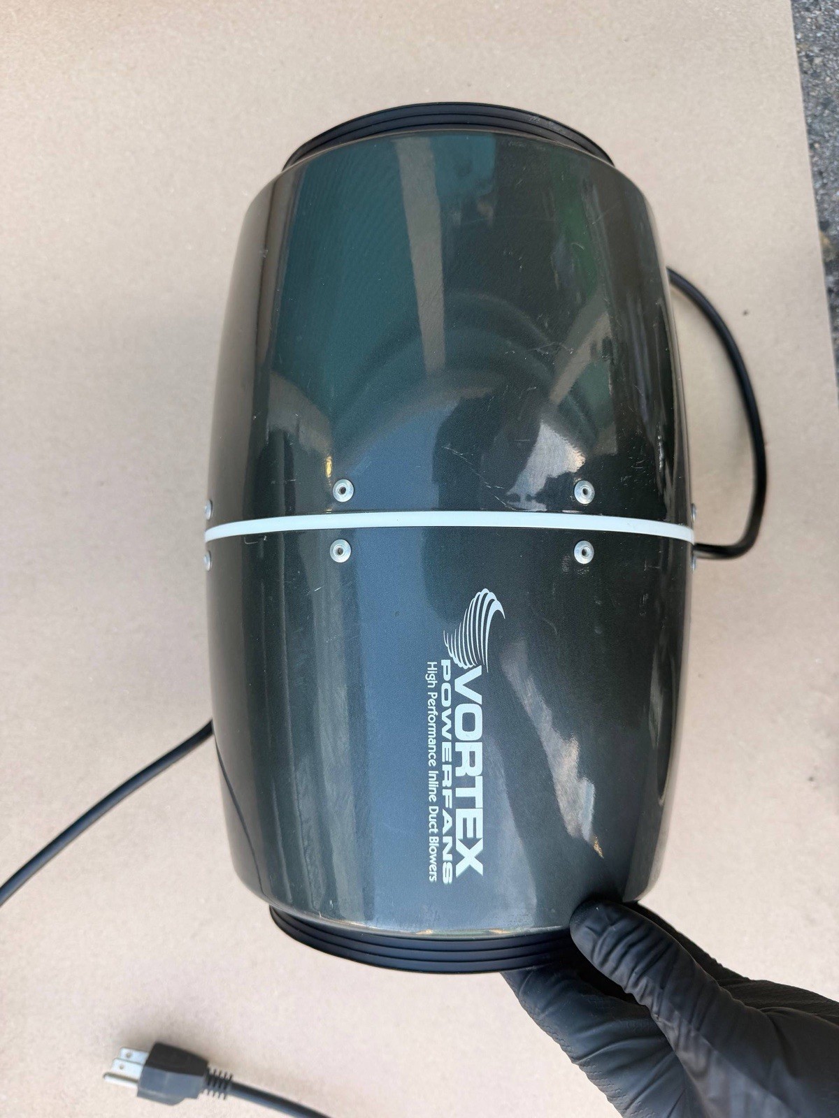 Vortex S-Line S-600 6” Inline Duct Fan 120V Ventilation Exhaust Fan