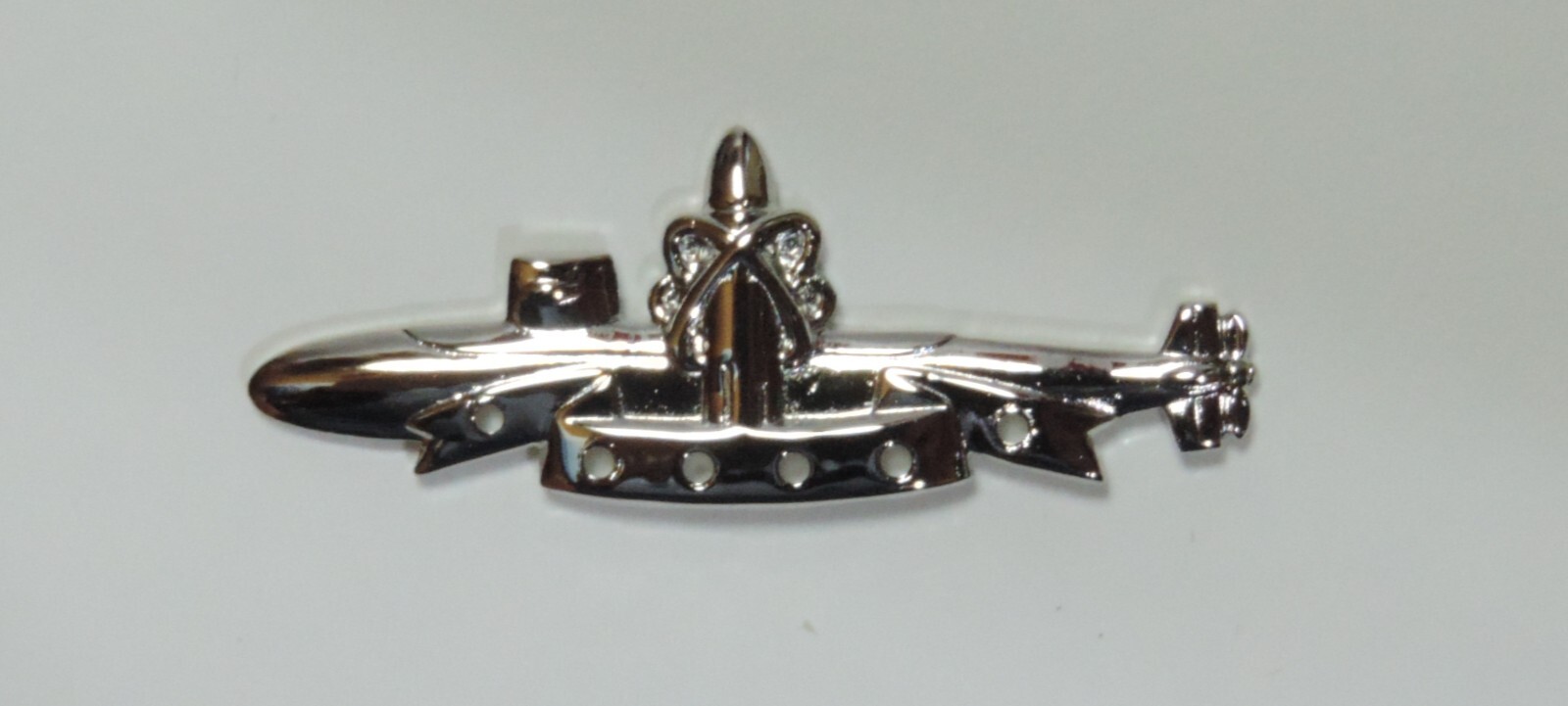 U.S Navy Miniature SSBN Submarine Deterrent Patrol With Oxidized/Mirror Finish