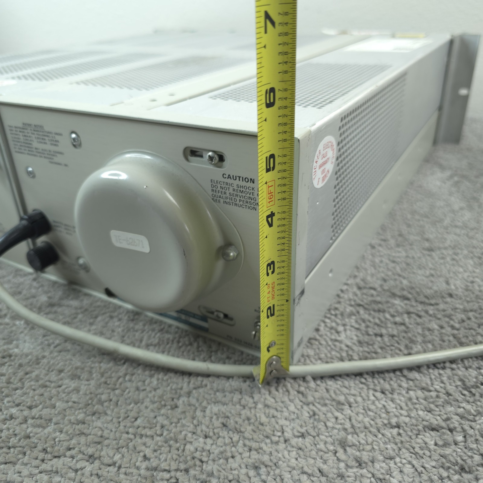 Tektronix 5111 Dual Beam Analog Storage Oscilloscope Biomedical 5A22N Diff AMPL