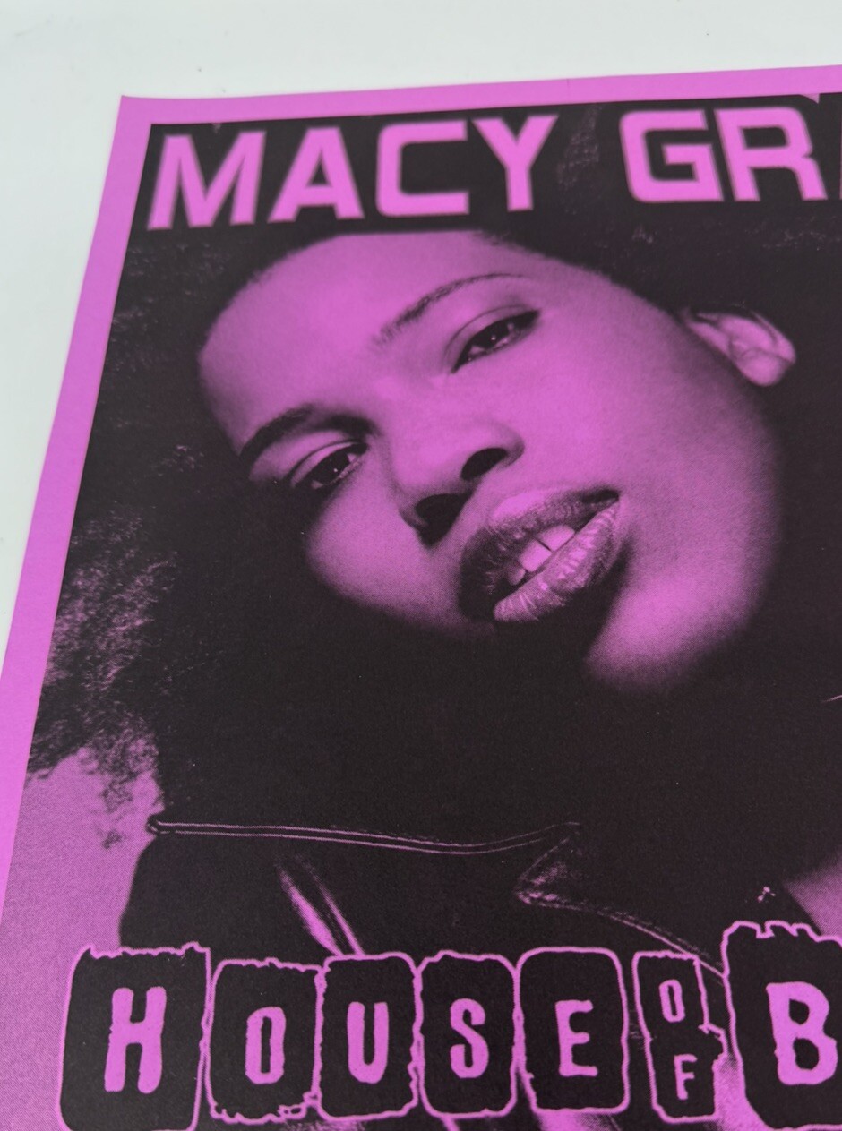 Macy Gray House Of Blues 11x17” Concert Poster Live Show Promo