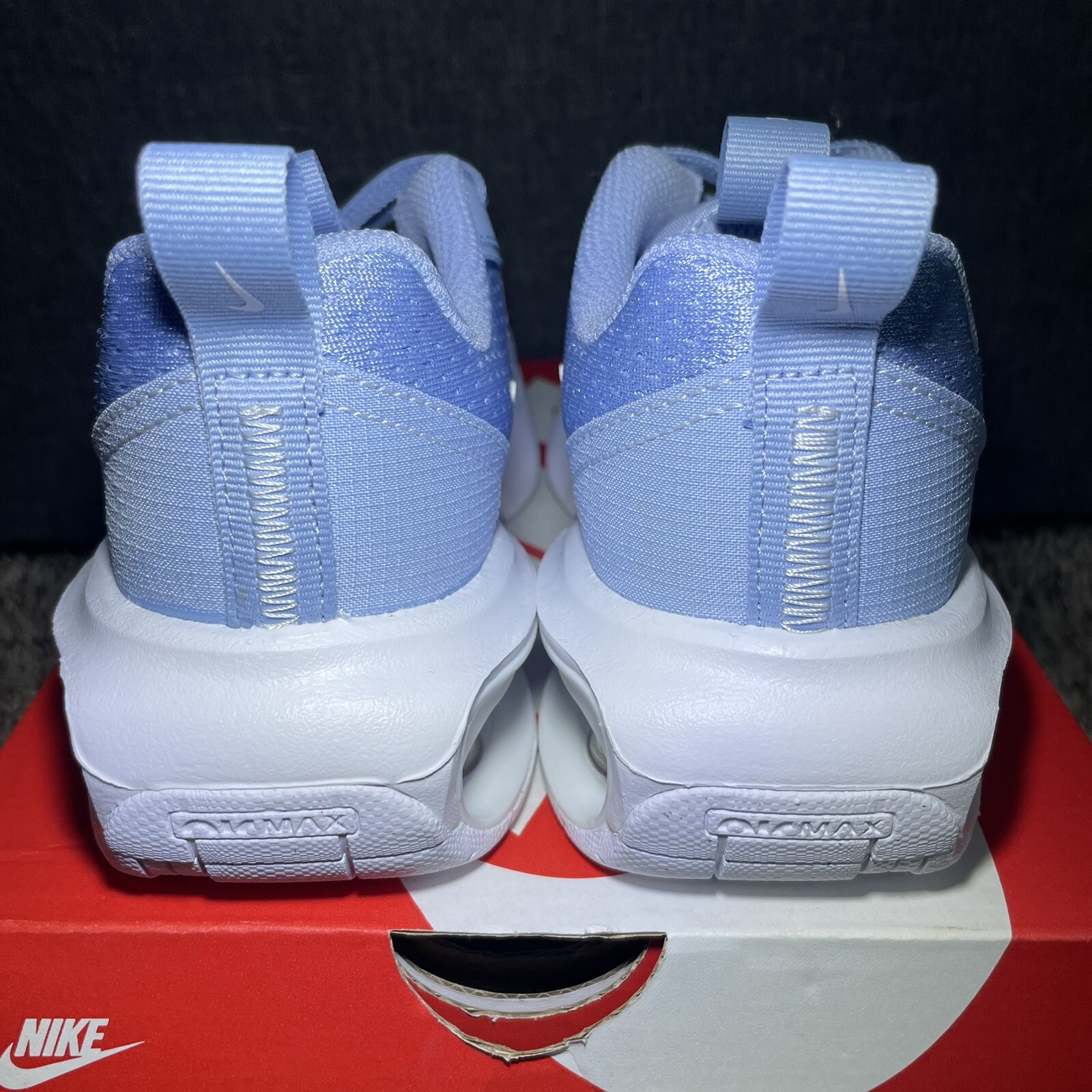 Nike Air Max Toddlers Size 9c Intrlk Lite PS Blue White Kid Running DH9394-401